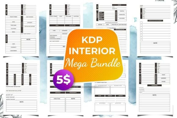Download Best Selling KDP Mega Bundle Templates 1 - Premium Resources