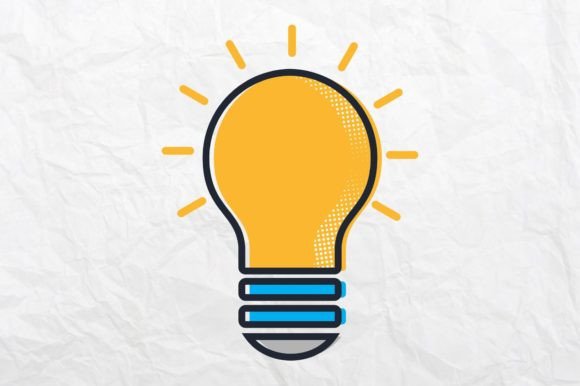 Download Lightbulb Icon Easy Editable Design - Easy editable Collection