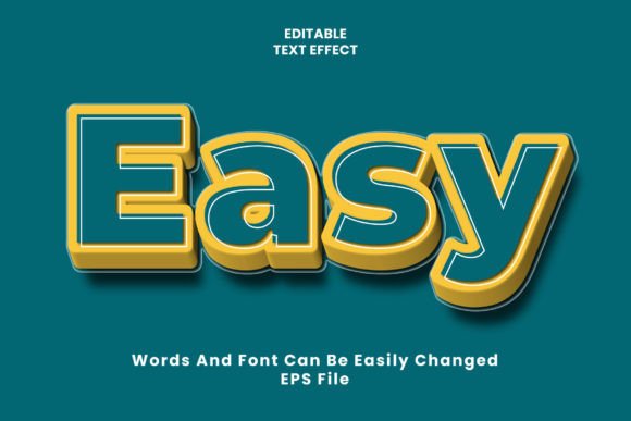 Download Easy Editable Text Effect - Easy editable Collection