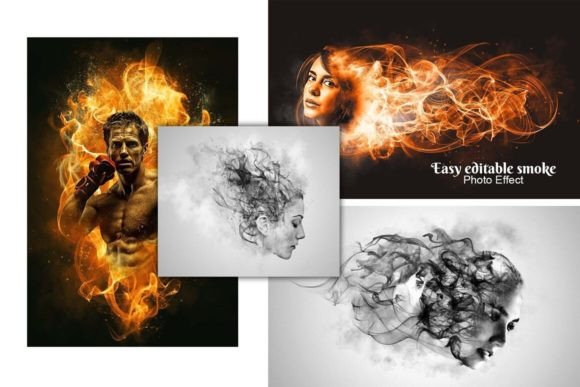 Download Easy Editable Smoke Photo Effect - Easy editable Collection