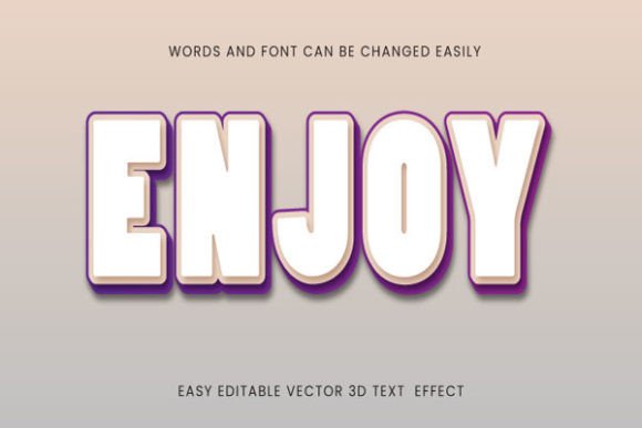 Download Enjoy -  Easy Editable Text Style - Easy editable Collection