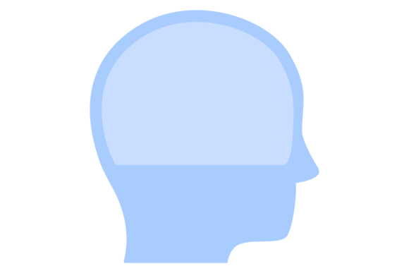 Download Human Head Silhouette Blank Template. Br - Premium Resources